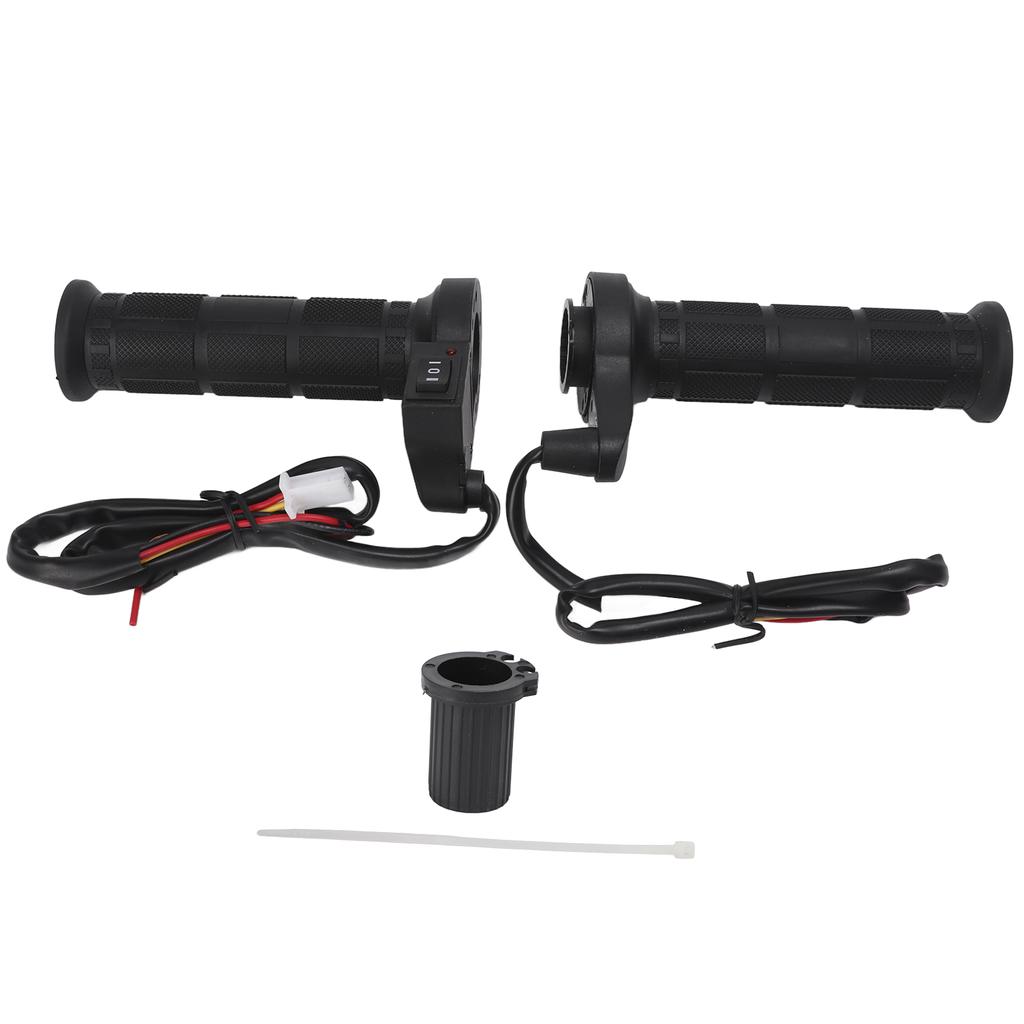 Buy 1 Pair Motorcycle Heated Grips Universal Electric Heating Handlebar