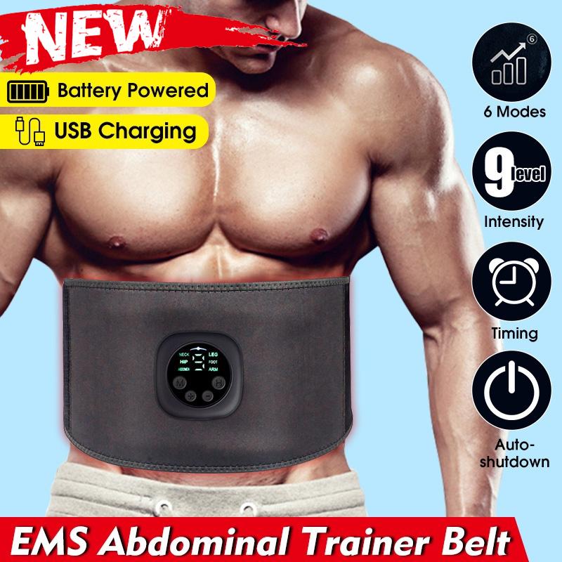 Waist Trimmer Belt USB Charging LED Display Intelligent EMS Abdominal
