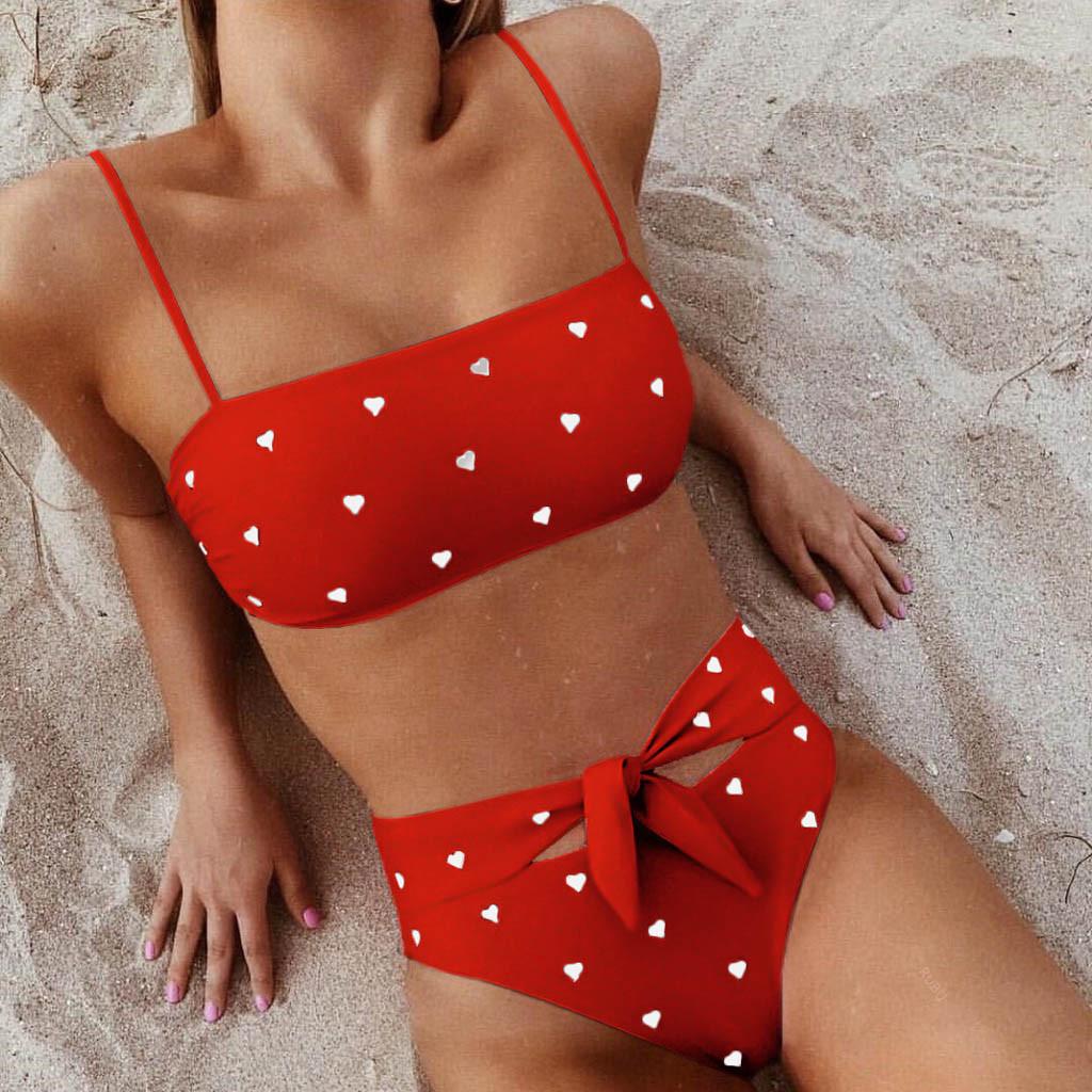 Buy Women's Bikini Two Piece Swimsuit Pushups Filled Bra Swimwear