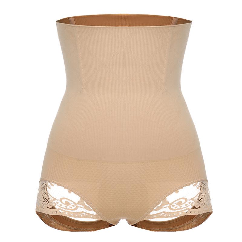 Buy Women Thong Panty Shaper Lace Boxer Briefs High Waist Slimming