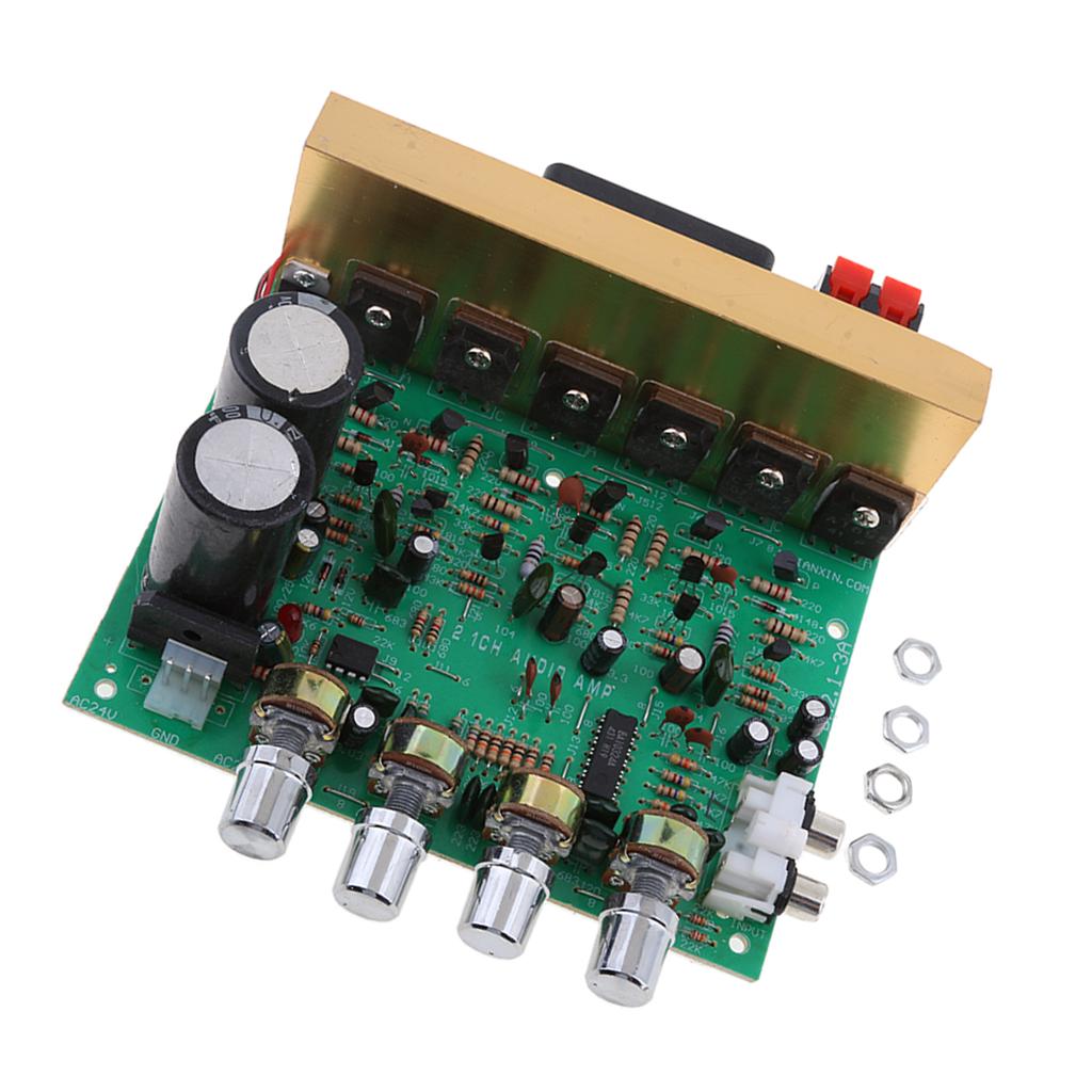 Buy 200W 2.1 Channel Subwoofer Audio Amplifier Board High Power DIY