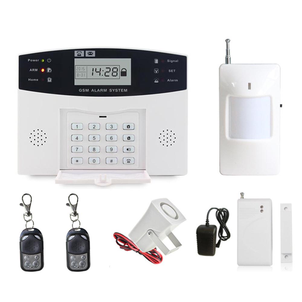 Buy Alarm Auto Dialer Detector GSM SMS For Home LCD Wireless at
