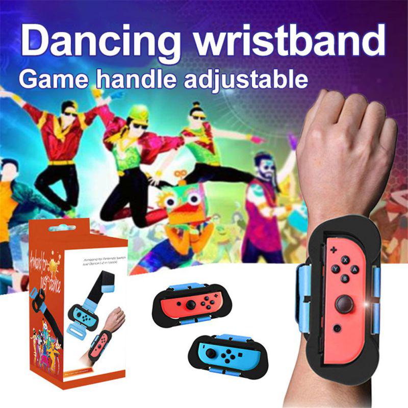 Buy Adjustable Elastic Dance Wristband Strap Wristband for Nintendo