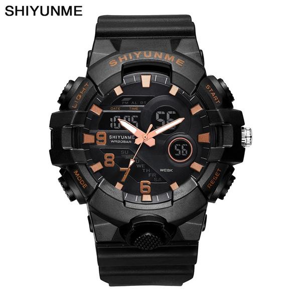 Buy SHIYUNME Watches Men Male LED Watch Waterproof Chronograph Digital