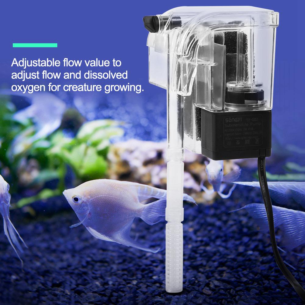 Köp Hanging Type External Oxygen Pump Water Filter for Aquarium Fish