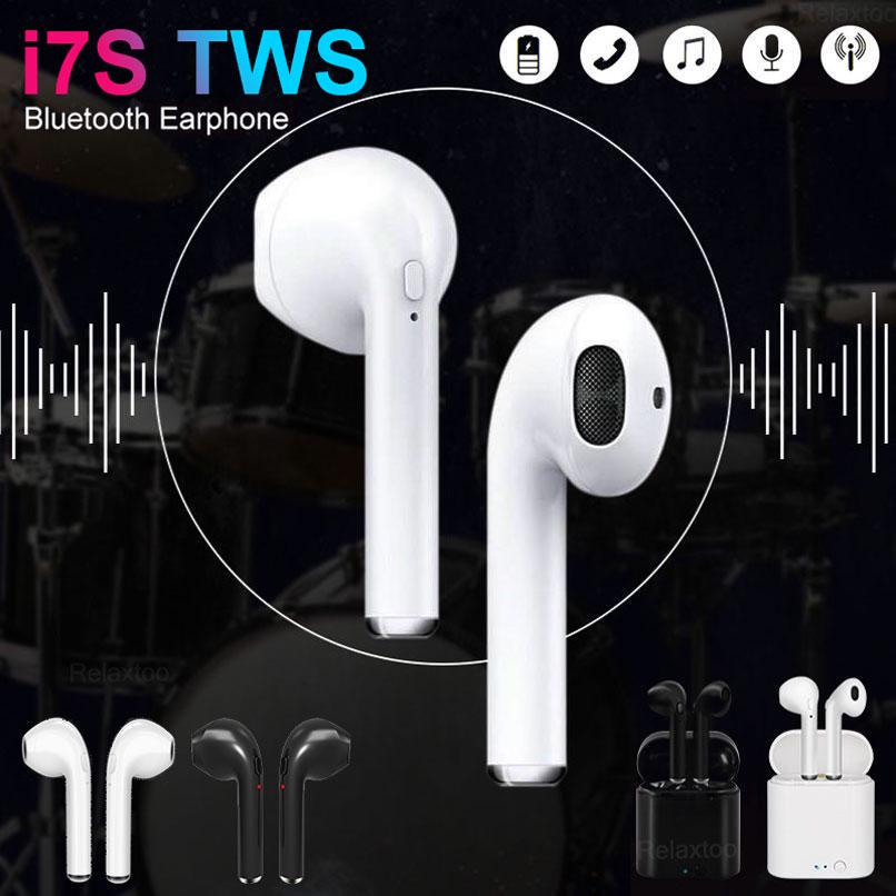 I7 Wireless Bluetooth Kopfhörer Headset unsichtbare Ohrhörer mit Mic