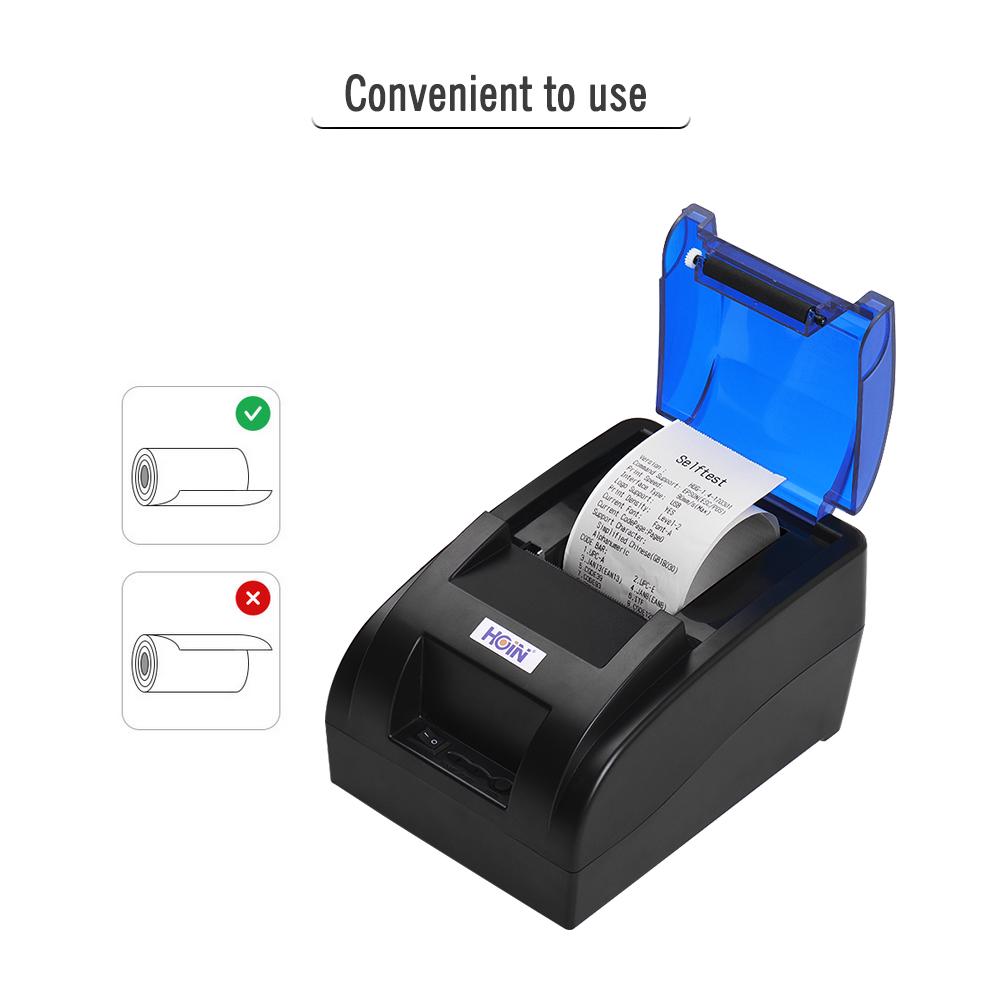 Buy HOIN HOPH58 58mm Thermal Receipt Printer BT&USB Bill Ticket ESC