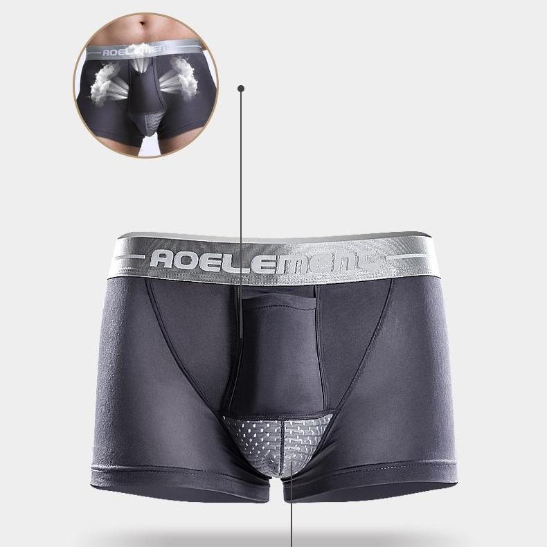 Men's Underwear, Bullet Separation, Boxer Shorts, Scrotum Pocket, Underpants, Function, Young Modal Physiological Boxers.-Buy At A Low Prices On Joom E-Commerce Platform