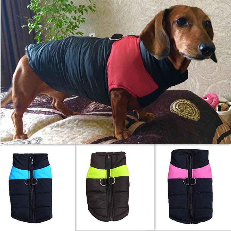 Buy Winter Pet Dog Warm Waterproof Vest Jacket Coat Thicken Puppy