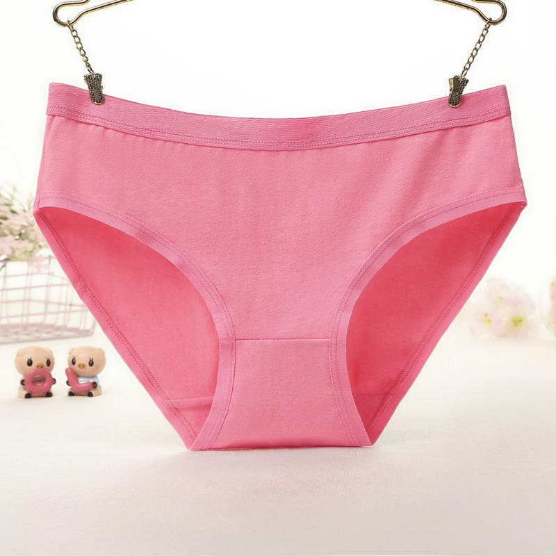 Buy Women Cotton Underwear Soft Panties Large Code Women's Panties Briefs 6 Colors at affordable