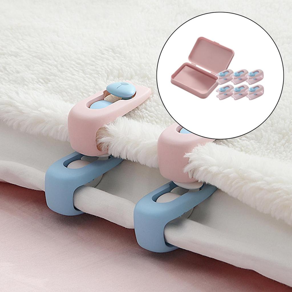 Buy 4 PCS Blanket Grippers Quilt NonSlip Adjustable Mattress Bear Clip