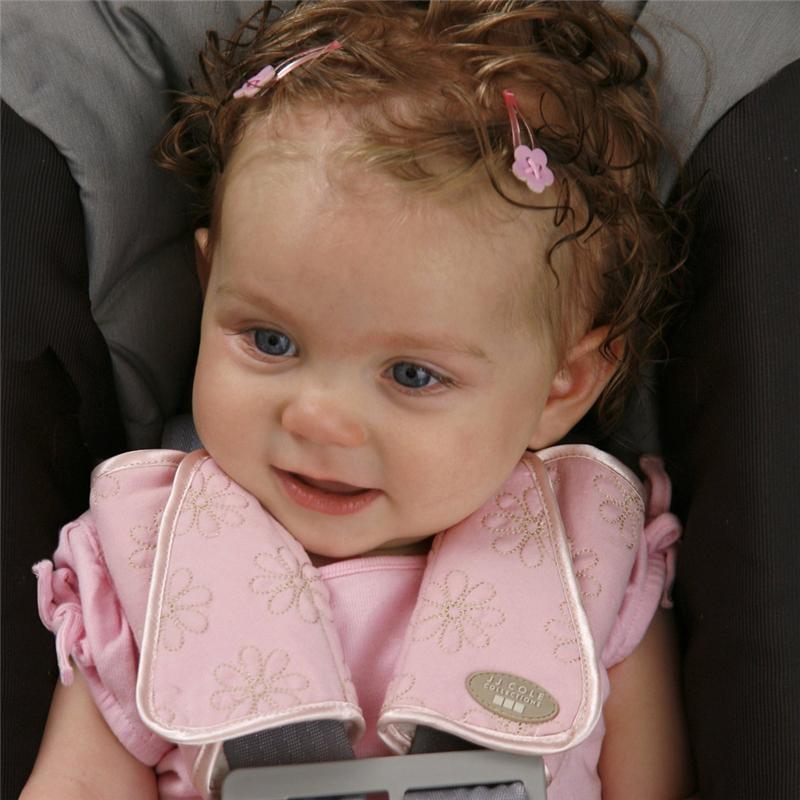 Baby stroller car seat belt shoulder pad sets shoulder protective sleeve uygun fiyatlı satın