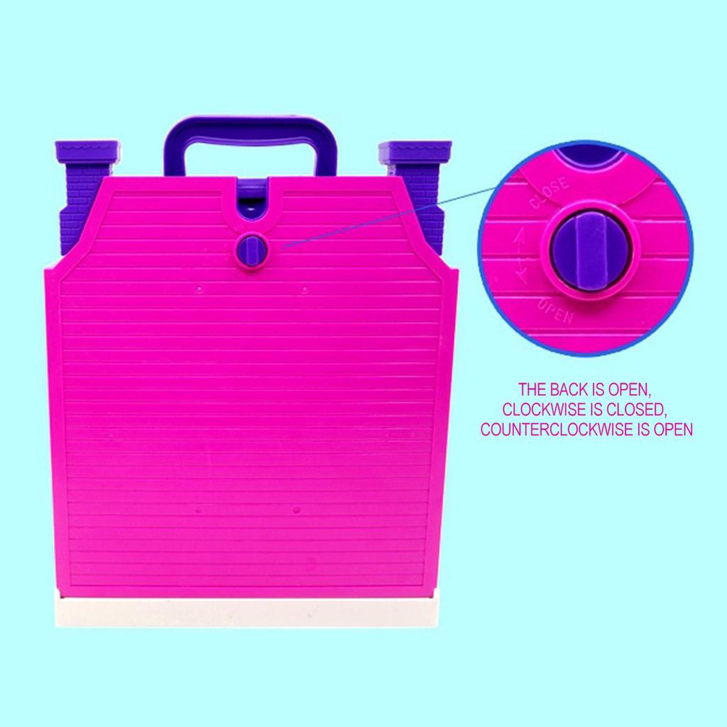 Buy YLDoll House With Furniture Miniature House Dollhouse Assembling