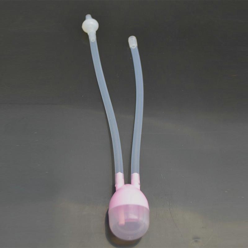 Buy New Born Baby Vacuum Suction Nasal Aspirator Safety Nose Cleaner