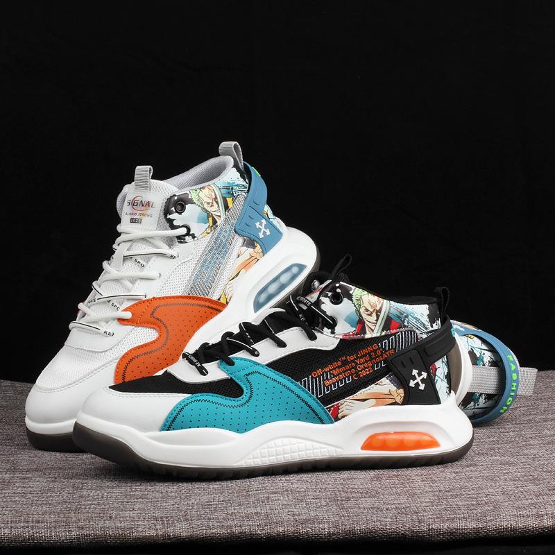 Buy Men's Mesh Casual Shoes MidTop Men's Sneakers Student Shoes at affordable prices — free