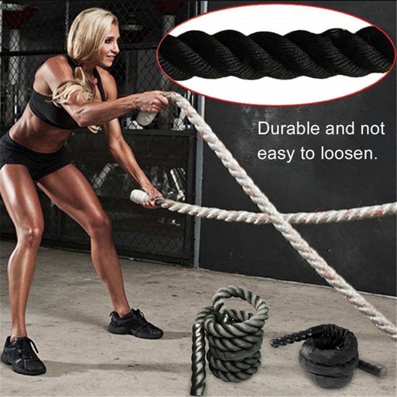 Buy 25mm Skipping Rope Crossfit Jump Rope Adjustable Professional