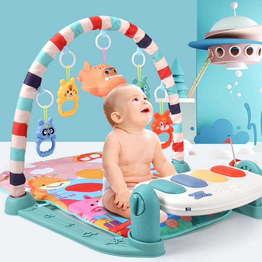 Spielen Matte Baby Teppich Musik Puzzle Matte mit Klavier Tastatur