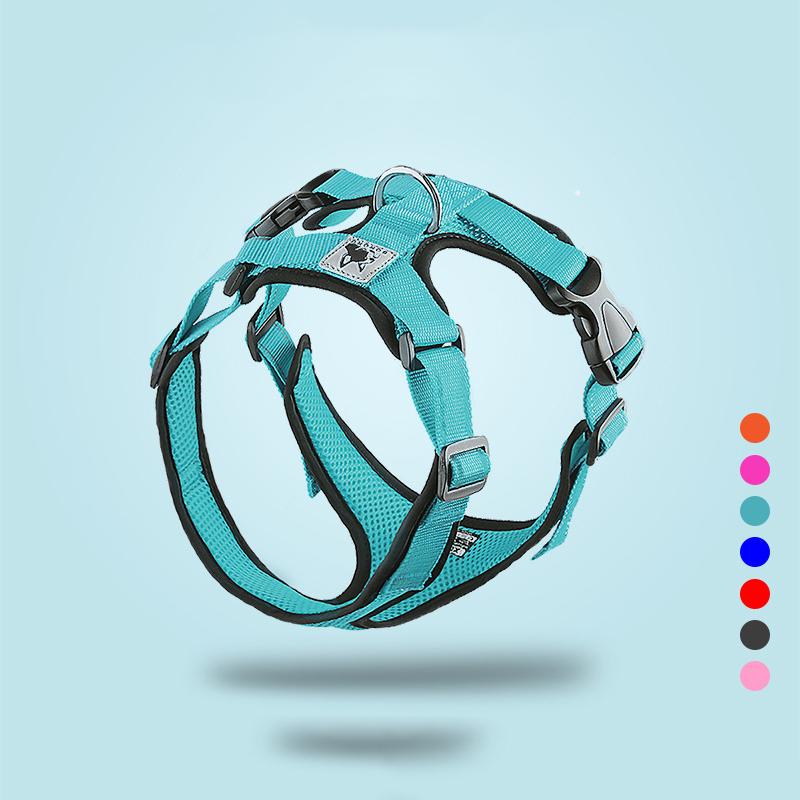 Dog Reflective Adjustable Harness Pet NoPull Pet Vest Dog Walk Out Harness Vest for Medium Dog