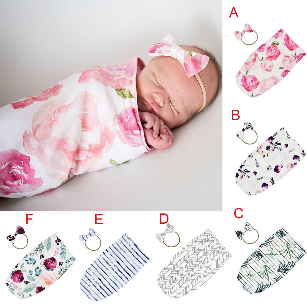 Buy Newborn Baby Blanket Swaddle Printed Sleeping Bag Sleep Sack