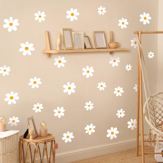 Cheap Wall Sticker Removable Selfadhesive PVC Living Room Small Flower