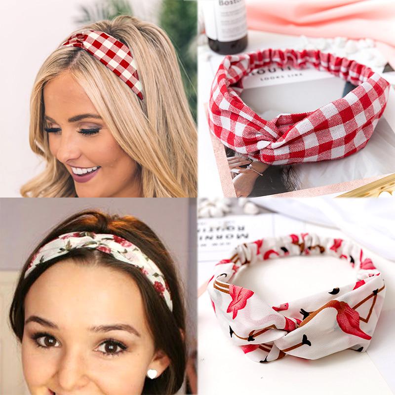 Buy NEW Chiffon Headband Women Hair Accessories Turban Twist Cross