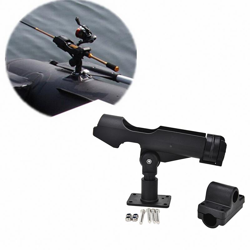 Buy Adjustable Side Rail Mount Kayak Boat Fishing Pole Rod Holder