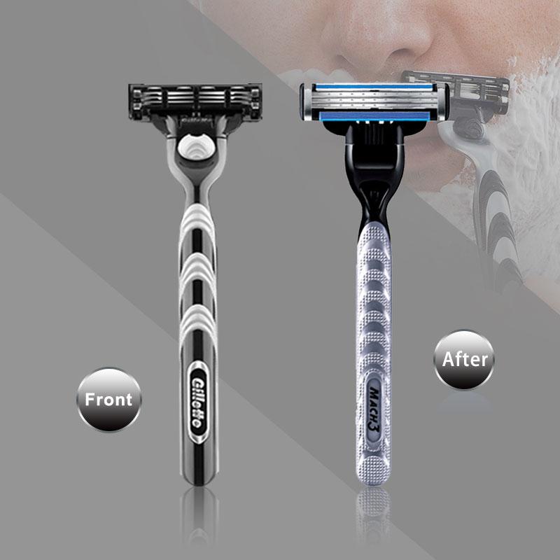 Buy New 4PCS Razor New Blades For Gillettee Mache 3 Turbo Safety Manual