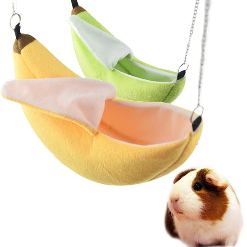 Buy Banana Hamster Cotton Nest Small Pet Winter Warm Nest Hanging Swing