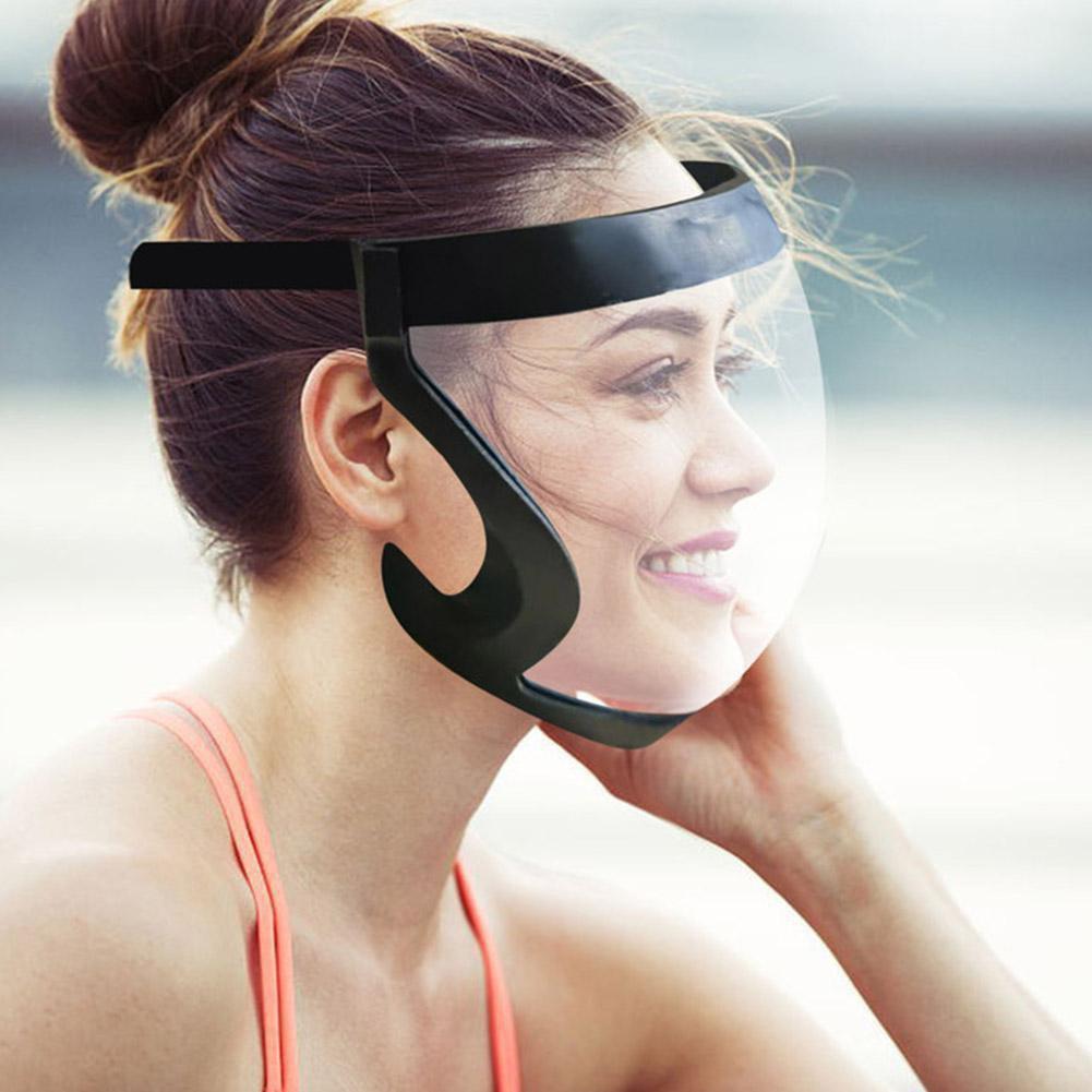 Buy Protective Transparent Mask Full Face Highdefinition Face Shield