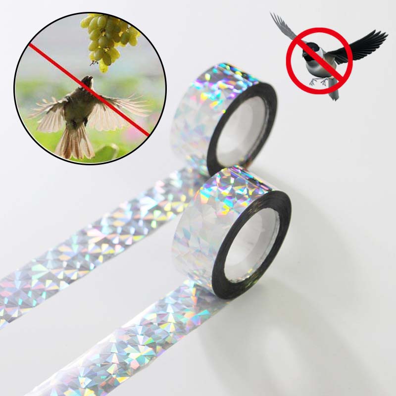 Buy 50M Anti Bird Tape Bird Scare Tape Audible Repellent Fox Pigeons