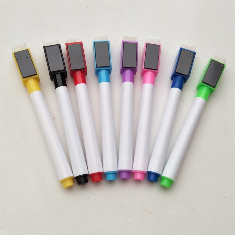 8 Colors Whiteboard Marker Odorfree Nontoxic Marker Pens uygun