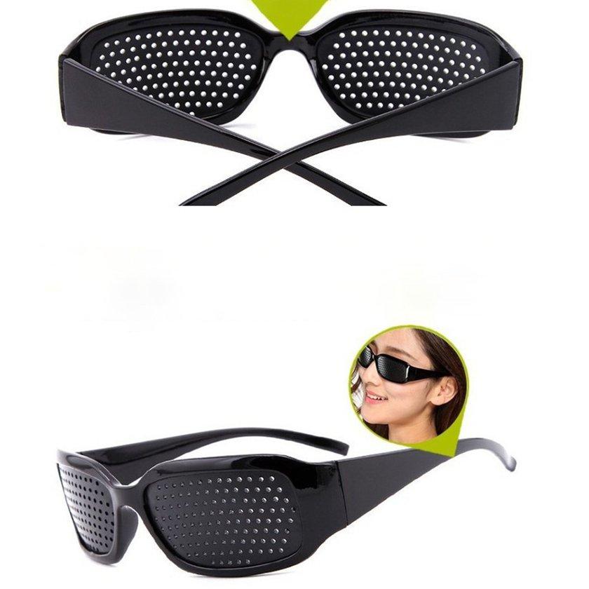 Buy AntiFatigue Eye Protection Glasses Vision Care Corrective Improve Pinhole at affordable