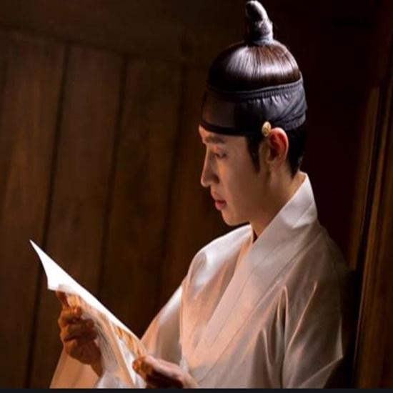 Kore Geleneksel Şapka Krallık Şapka Gat Joseon Topknot Sangtu Peruk ile