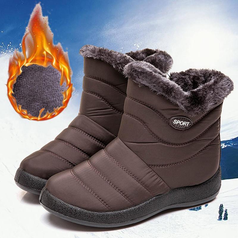 Cheap Snow Boots Women's Boots Nonslip Women Winter Boots Fur Warm