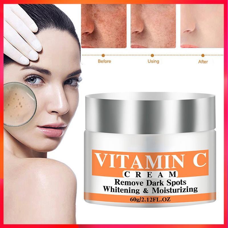 Buy Newest Vitamin C Whitening Facial Cream Repair Fade Freckles Remove