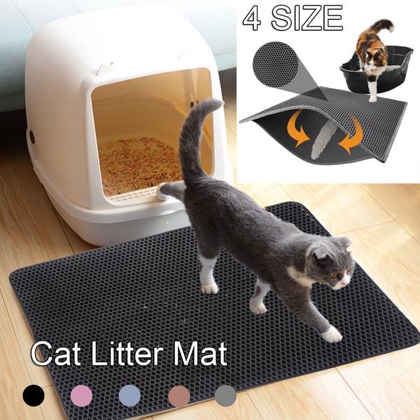 Buy Doublelayer Cat Litter Mat EVA Rubber Pet Pads with