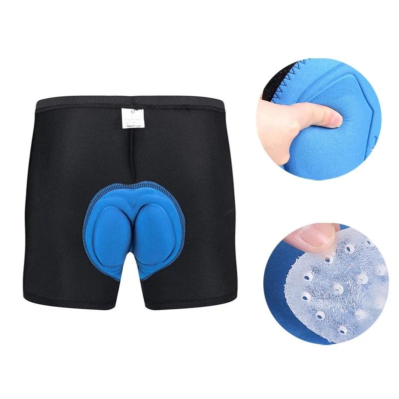 Buy Gel Pad Cycling Shorts Men Shockproof MTB Bicycle Underpants
