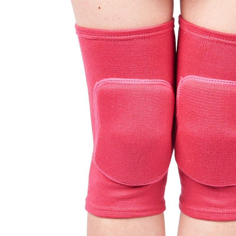 Cheap 1Pc Sports Compression Knee Pads Elastic Knee Protector Thickened