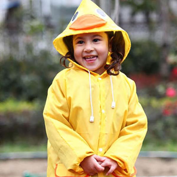 Buy Children's Cartoon Poncho Baby Rain Raincoat at affordable prices — free shipping, real