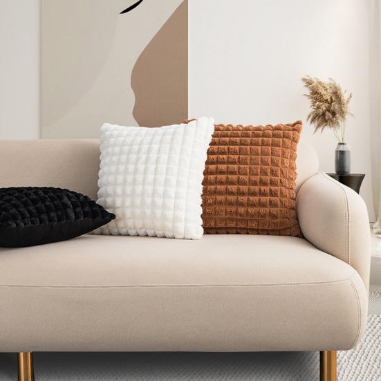 Cheap Pillow Cover Soft Replacement Square Useful Small Cube Pillowcase