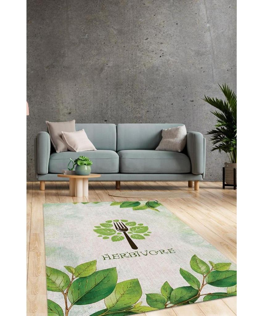 Satın alın Herbivore Woven Based Washable NonSlip Vegan Carpet Joom