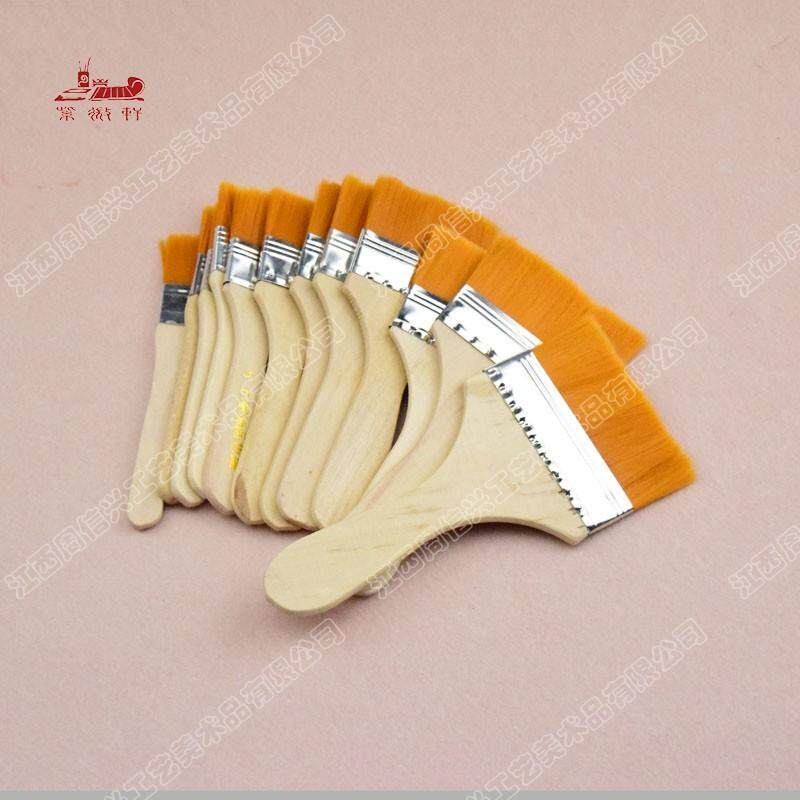 Buy 12Pcs/Set,nylon Hair Oil Painting Brush To Clean Up Dust Barbecue