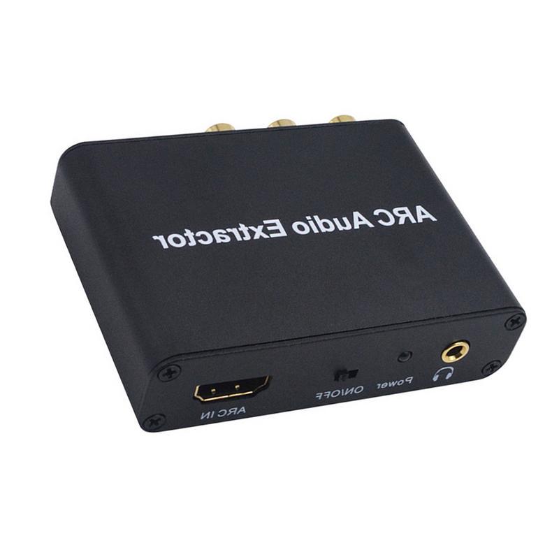 Buy ARC Audio Extractor Adapter HDMI Fiber/Coaxial/3.5mm Output Suitable for Headset TV at