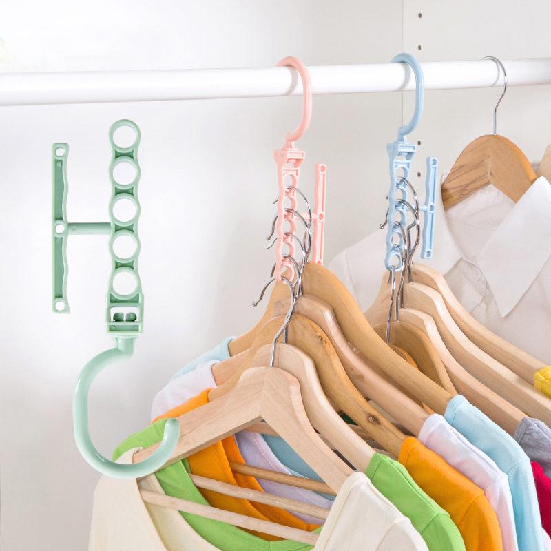 Buy Plastic Storage Hanger Clothes Hook Rack Holder at affordable