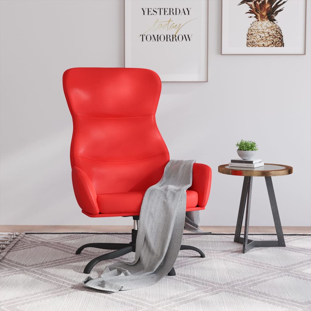 Buy recliner chair red faux leather at affordable prices — free