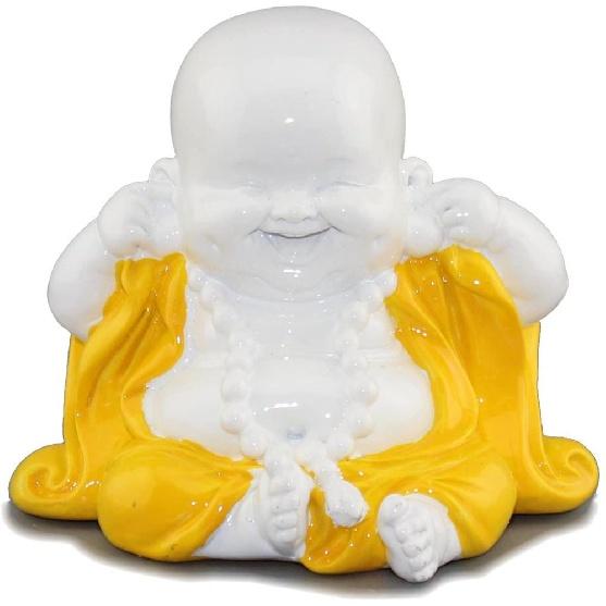 Buy Decor Happy Buddha Monk Statue Do Not Say Look and Listen