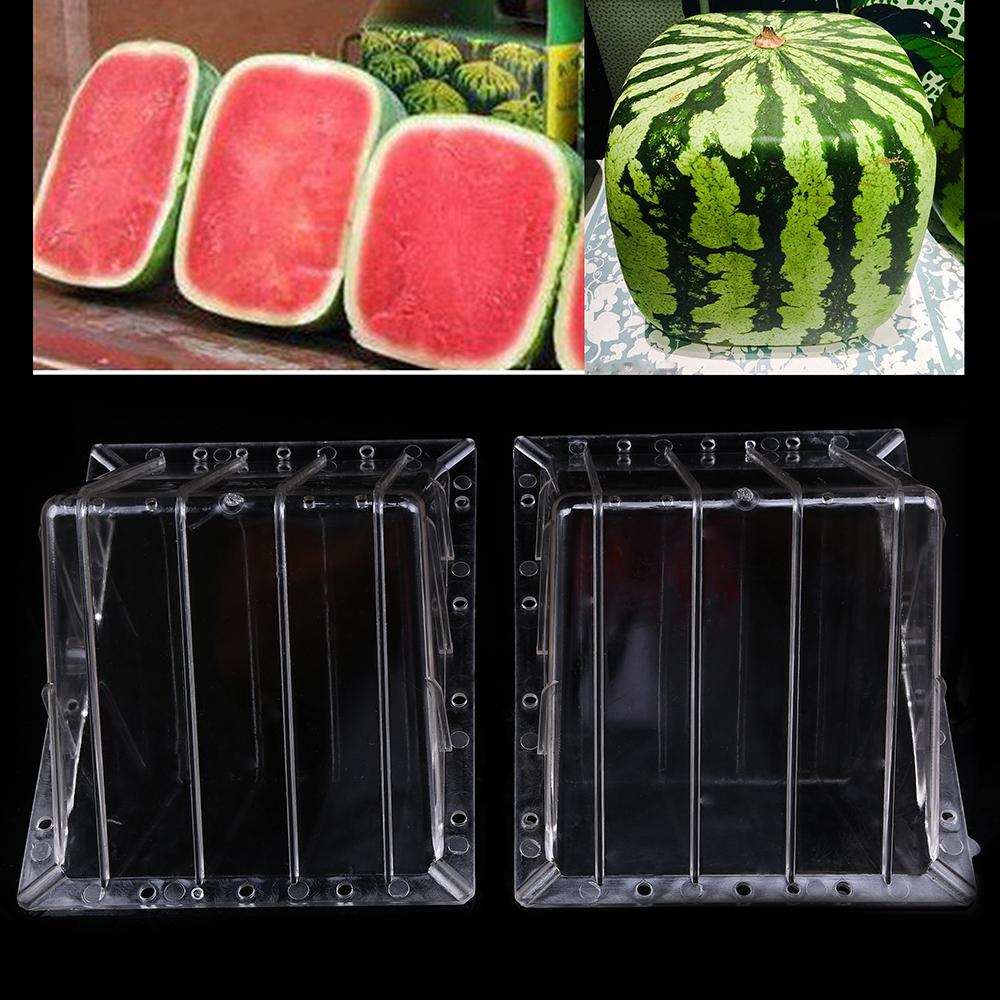 Buy Plastic Transparent Square Watermelon Growing Mold Forming
