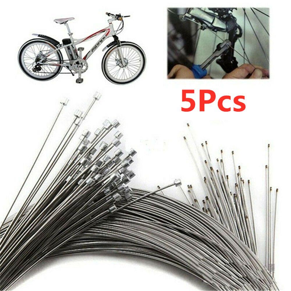 5Pcs Cycling MTB Steel Rear Inner Derailleur Wire Bicycle Shift Gear