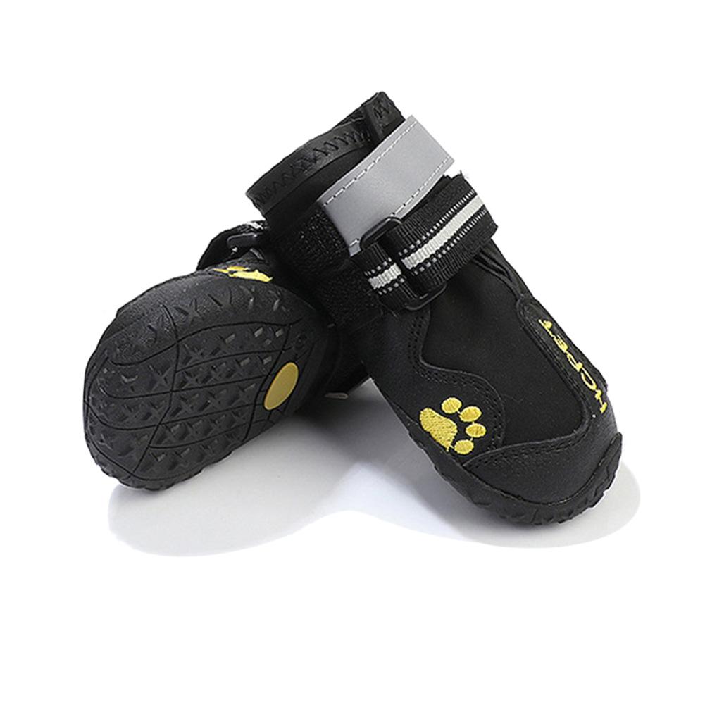 Buy 4pcs Waterproof Pet Dog Shoes Anti Slip Luminous Puppy Footwear