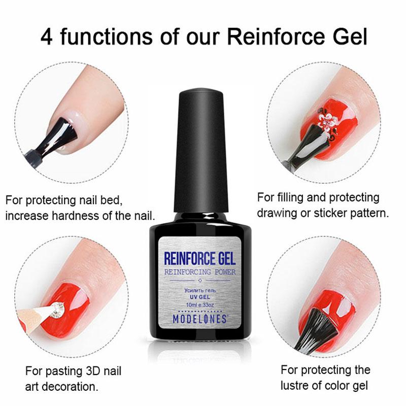 Buy 10ml No Wipe Matte Top Coat Soak Off UV LED Base Coat Nail Art Long